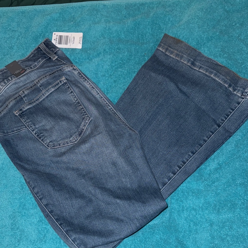 Stylish Blue Flare Jeans